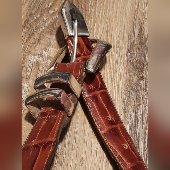 Onyx by Brighton Brown Leather Belt - Picture 4 of 8